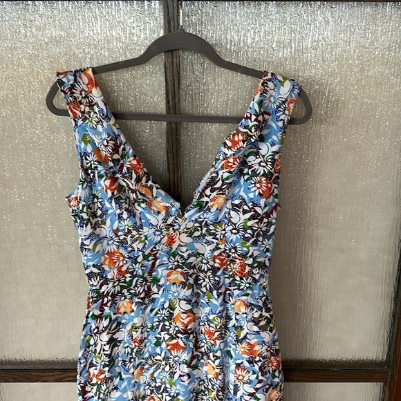 SALONi floral holly dress size US 8 - Picture 6 of 14